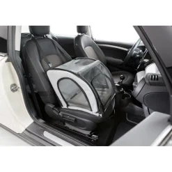 TRIXIE Autositz, grau/schwarz | 44 x 37 x 40 cm