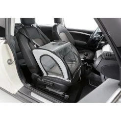 TRIXIE Autositz, grau/schwarz | 44 x 37 x 40 cm