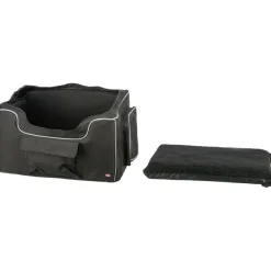 TRIXIE Autositz Midi, schwarz/grau | 56 × 37 × 36 cm
