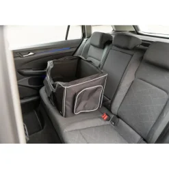 TRIXIE Autositz Midi, schwarz/grau | 56 × 37 × 36 cm