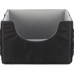 TRIXIE Autositz, schwarz/grau | 45 x 28 x 40 cm