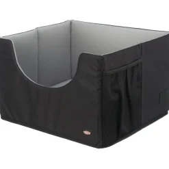 TRIXIE Autositz, schwarz/grau | 45 x 28 x 40 cm