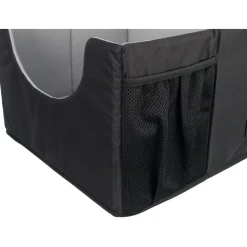 TRIXIE Autositz, schwarz/grau | 45 x 28 x 40 cm