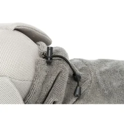 TRIXIE Bademantel für Hunde, Frottee, grau | L: 60 cm