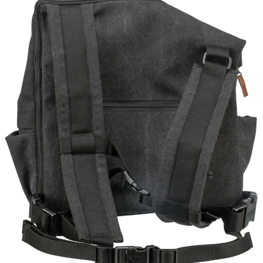 TRIXIE BE NORDIC Rucksack Bjorn, schwarz | 35 × 40 × 20 cm