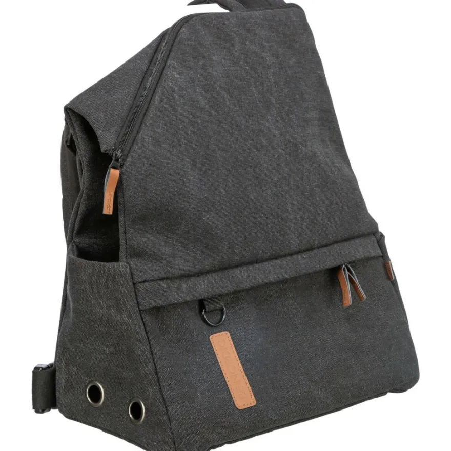 TRIXIE BE NORDIC Rucksack Bjorn, schwarz | 35 × 40 × 20 cm