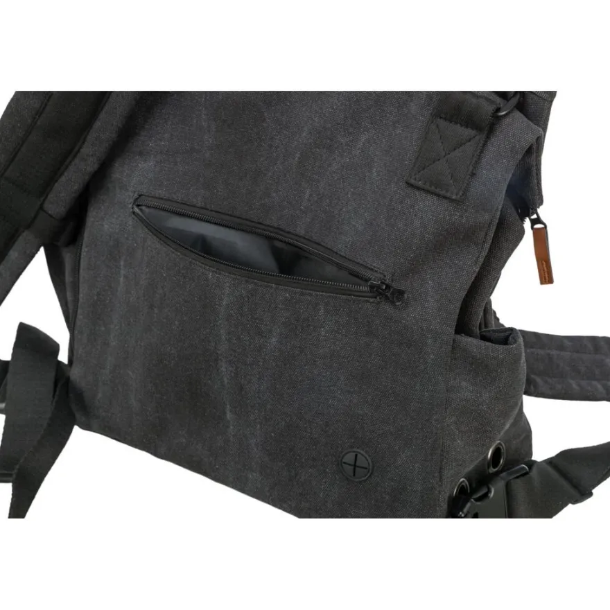 TRIXIE BE NORDIC Rucksack Bjorn, schwarz | 35 × 40 × 20 cm