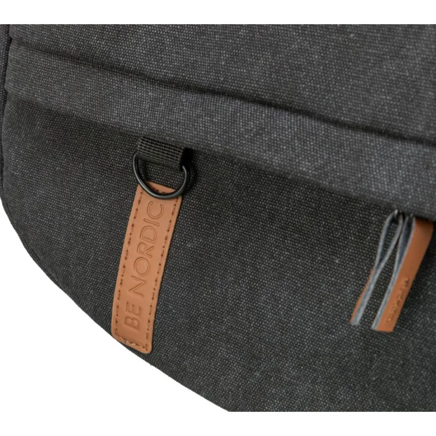 TRIXIE BE NORDIC Tasche Ingrid, schwarz | 35 × 25 × 13 cm