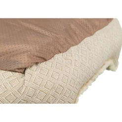TRIXIE Bett Boho, eckig, beige | 60 × 50 cm