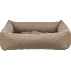 TRIXIE Bett Caliente, eckig, braun | 60 × 50 cm