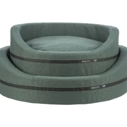 TRIXIE Bett CityStyle, oval, dunkelgrau | 65 x 55 cm