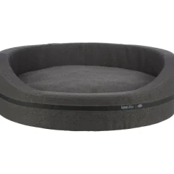 TRIXIE Bett CityStyle, oval, dunkelgrau | 65 x 55 cm