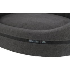 TRIXIE Bett CityStyle, oval, dunkelgrau | 65 x 55 cm