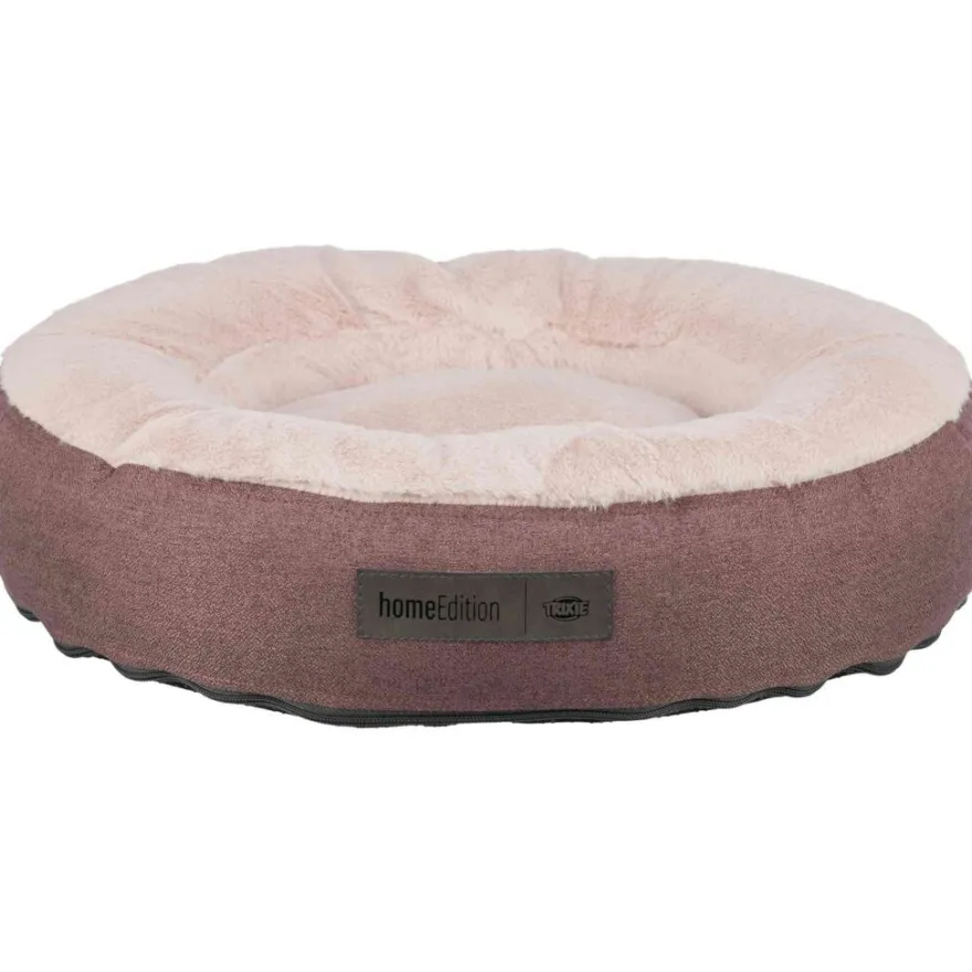 TRIXIE Bett Felicia, rund, beere/rosa | ø 50 cm