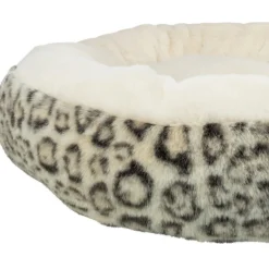 TRIXIE Bett Leo, oval, creme | ø 50 cm