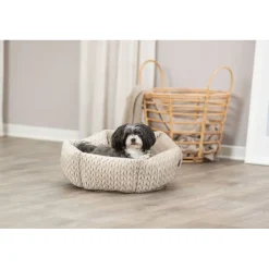 TRIXIE Bett Livia, rund, sand | ø 50 cm