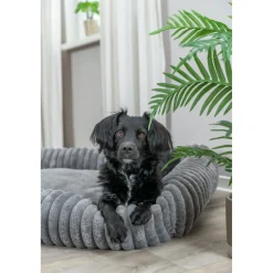 TRIXIE Bett Lonni, eckig, grau | 65 × 50 cm