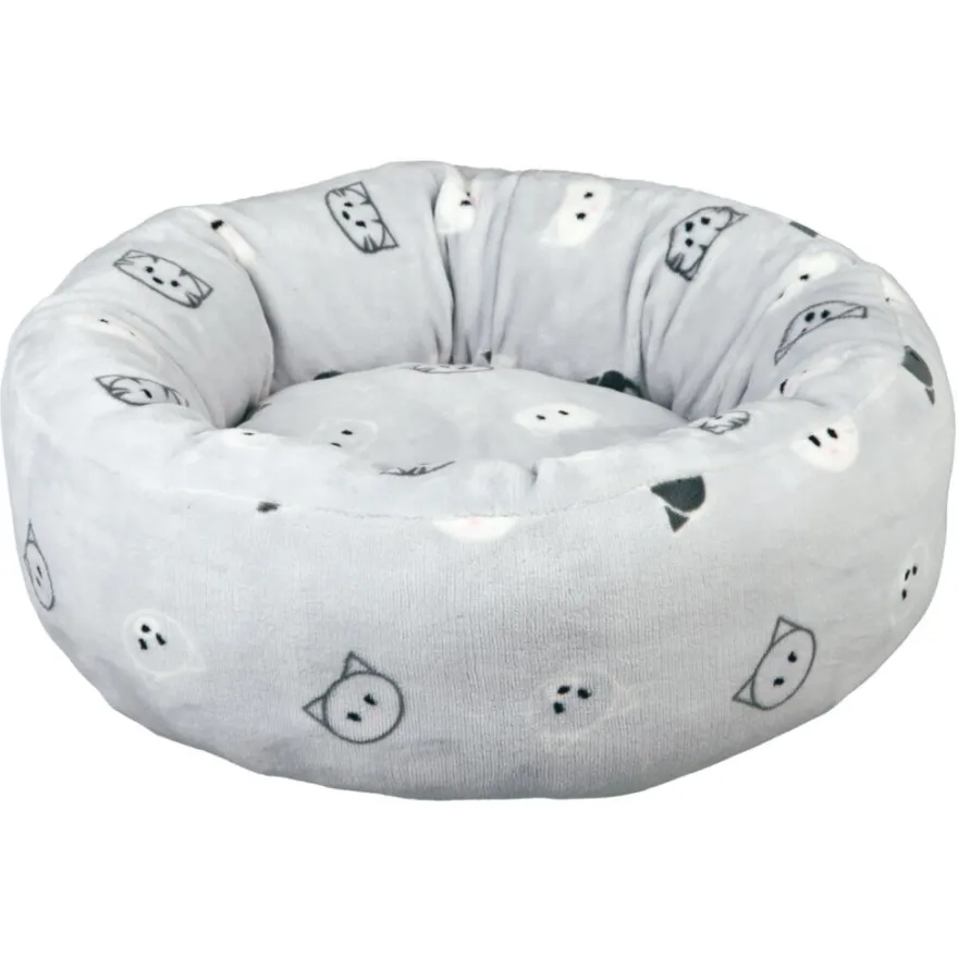 TRIXIE Bett Mimi, rund, hellgrau | ø 50 cm