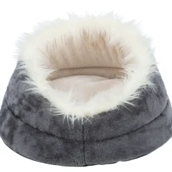 TRIXIE Bett Minou, rund, grau/hellgrau | ø 47 x 26 cm