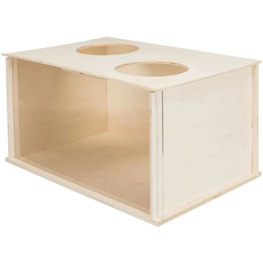 TRIXIE Buddelkiste, Kaninchen, Holz | 58 x 30 x 38 cm