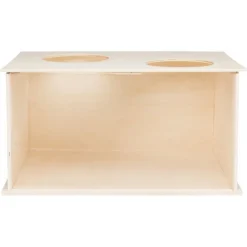 TRIXIE Buddelkiste, Kaninchen, Holz | 58 x 30 x 38 cm