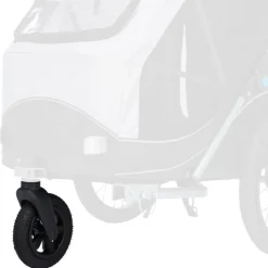 TRIXIE Buggy-Frontrad für Fahrradanhänger #12794/6/8