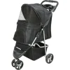 TRIXIE Buggy, schwarz | 47 x 100 x 80 cm