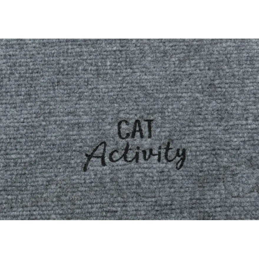 TRIXIE Cat Activity Adventure Carpet, Polyester/TPR | 99 x 99 cm