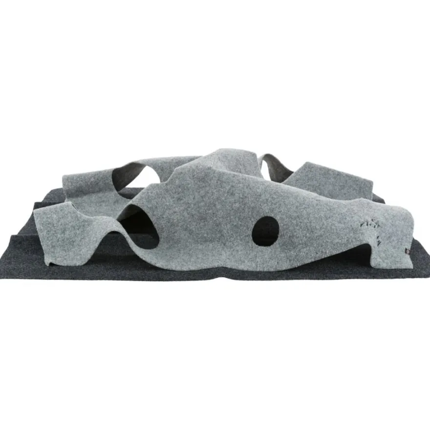 TRIXIE Cat Activity Adventure Carpet, Polyester/TPR | 99 x 99 cm