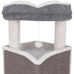 TRIXIE Cat Tower Arma, grau/weiß | 98 cm
