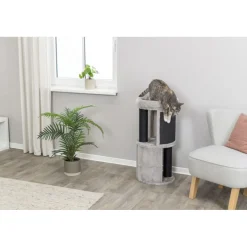 TRIXIE Cat Tower Giorgia, grau | ø 38 x 82 cm