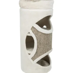 TRIXIE Cat Tower Gracia, lichtgrau/grau-meliert | 85 cm