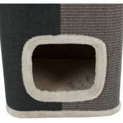 TRIXIE Cat Tower Jorge, anthrazit/lichtgrau/grau | 78 cm
