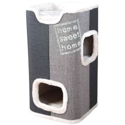 TRIXIE Cat Tower Jorge, anthrazit/lichtgrau/grau | 78 cm