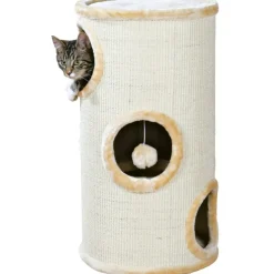 TRIXIE Cat Tower Samuel, natur/beige | 70 cm