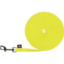 TRIXIE Easy Life Schleppleine, neongelb, 10m | M–L: 10 m/13 mm