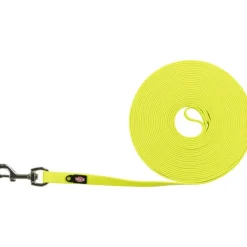TRIXIE Easy Life Schleppleine, neongelb, 10m | M–XL: 10 m/17 mm