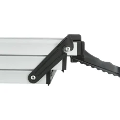 TRIXIE 3-fach Teleskop-Rampe, Aluminium/TPR, schwarz/grau | 40 x 78–175 cm