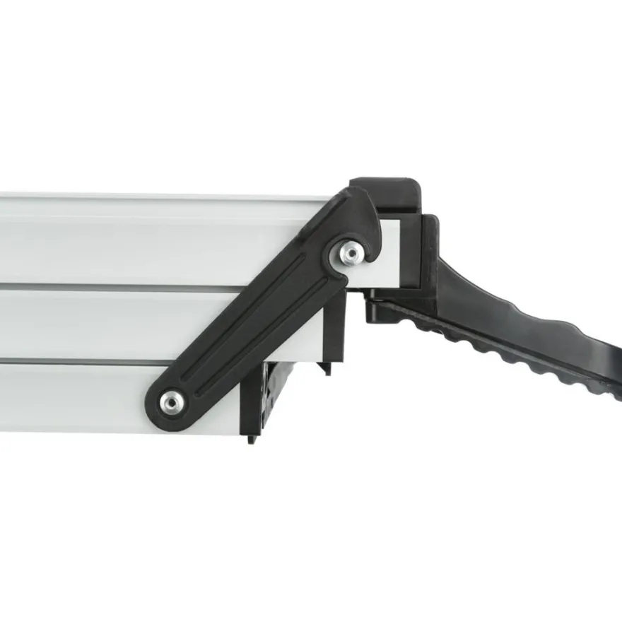 TRIXIE 3-fach Teleskop-Rampe, Aluminium/TPR, schwarz/grau | 40 x 78–175 cm