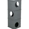 TRIXIE Filz Tower Nele, grau | 38 × 105 × 38 cm