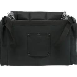 TRIXIE Front-Box für Fahrräder, schwarz/grau | 41 x 26 x 26 cm