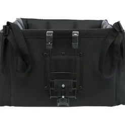 TRIXIE Front-Box für Fahrräder, schwarz/grau | 41 x 26 x 26 cm