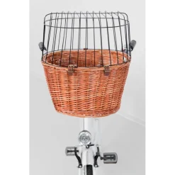 TRIXIE Front-Fahrradkorb, natur | 44 x 48 x 33 cm