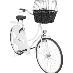 TRIXIE Front-Fahrradkorb, schwarz | 50 x 41 x 35 cm