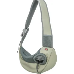 TRIXIE Fronttasche Sling, hellgrün | 50 × 25 × 18 cm
