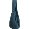 TRIXIE Fronttasche Soft, blau/hellgrau | 22 x 20 x 60 cm