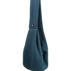 TRIXIE Fronttasche Soft, blau/hellgrau | 22 x 20 x 60 cm