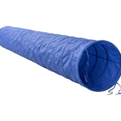 TRIXIE Fun Agility Basic Tunnel, blau, 5m | ø 60 cm