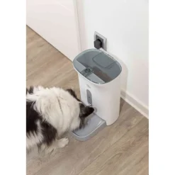 TRIXIE Futterautomat TX8 Smart 2.0, weiß/grau | 4.5 l