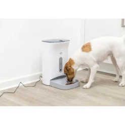 TRIXIE Futterautomat TX8 Smart 2.0, weiß/grau | 4.5 l